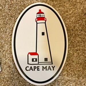 Cape May Lighthouse sticker